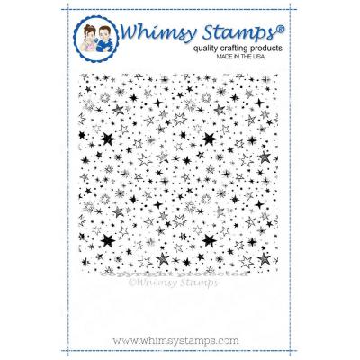 Whimsy Stamps Stempel - Galaxy Galore Background